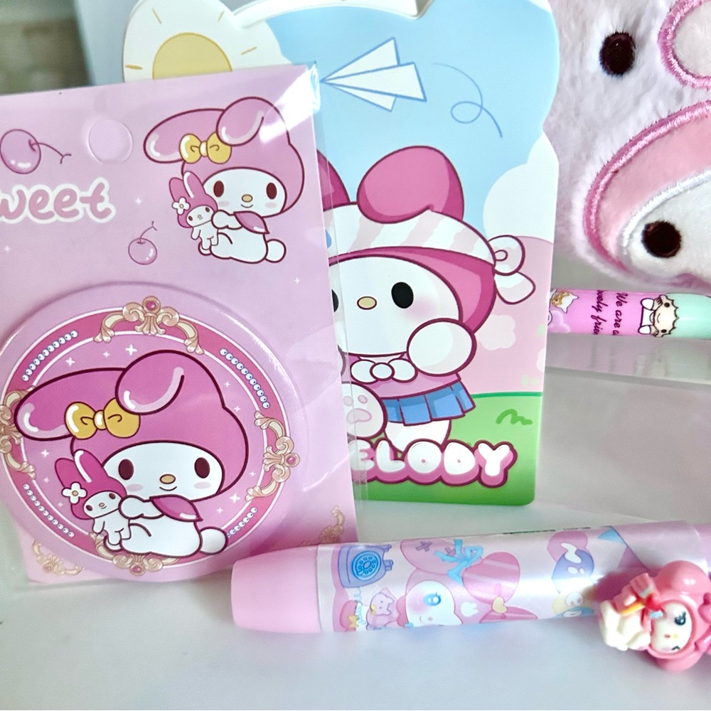 💖(MY326) My Melody Lover’s Adorable 16-Piece Pencil Case Mega Mini Bundle! - Picture 7 of 10